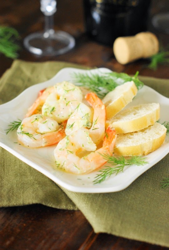 Garlic & Dill Marinated Shrimp The Kitchen is My Playground