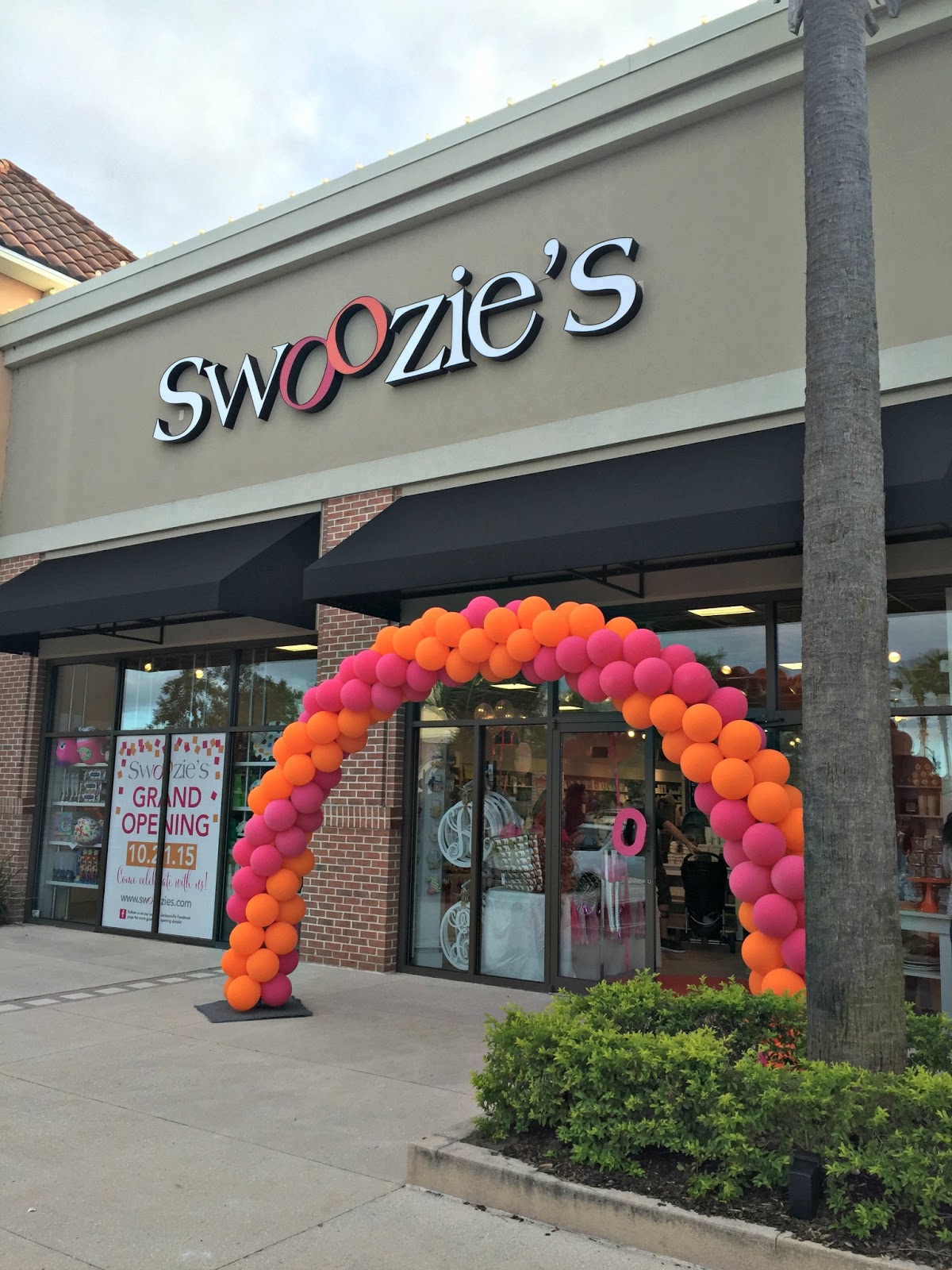 PAMPERS AND PEARLS Swoozie's Grand Opening