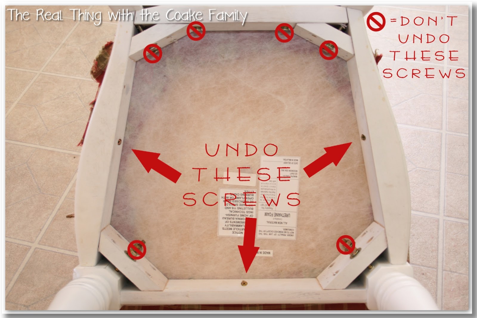 How to Recover a Chair