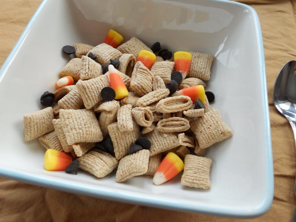 Snacking Squirrel Carob and Candy Corn Cereal