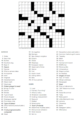 Valentines Crossword 2