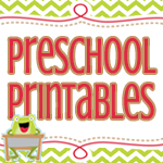 Preschool Printables