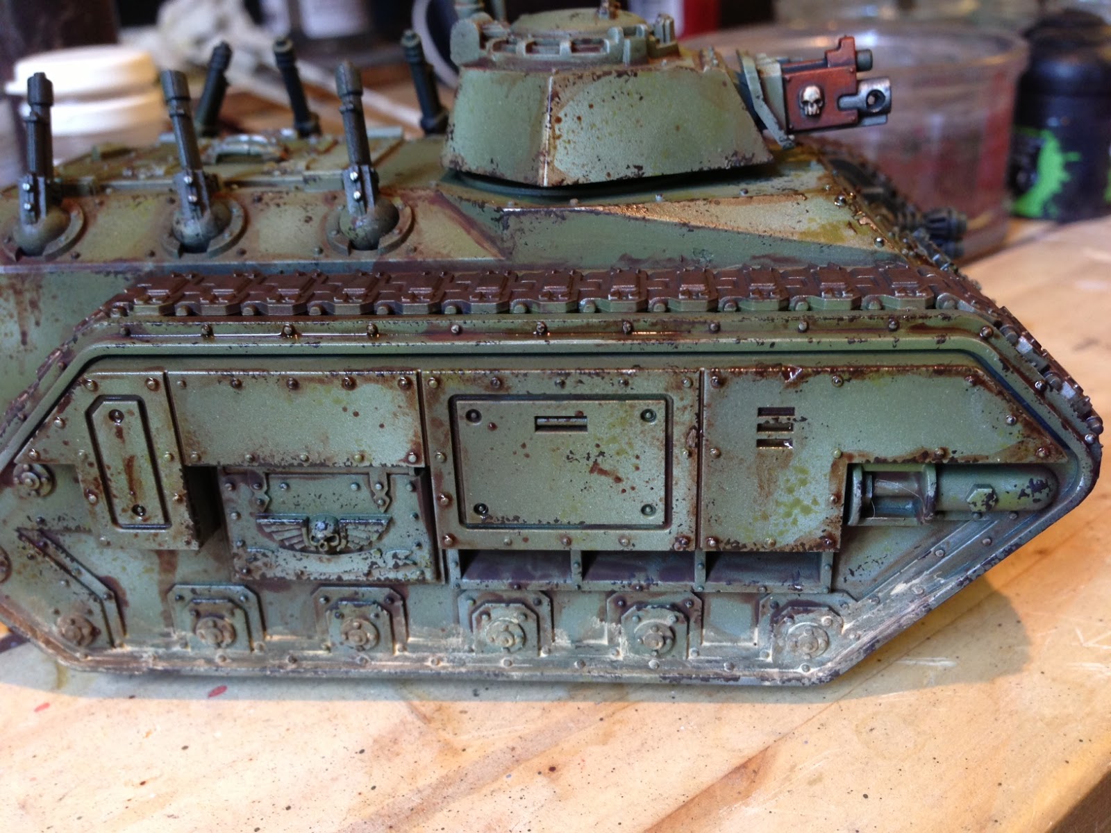 Tutorial Tank Weathering Part 1 Wargaming Hub