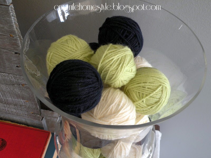 Easy Yarn Vase Filler
