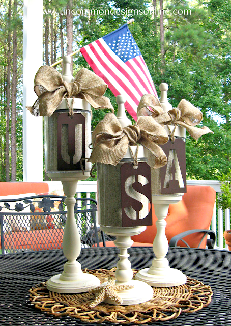 4th of July Apothecary Jars