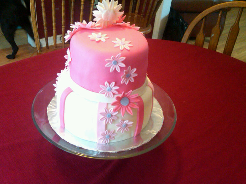 HBG Sweets Princess Flower Birthday Cake