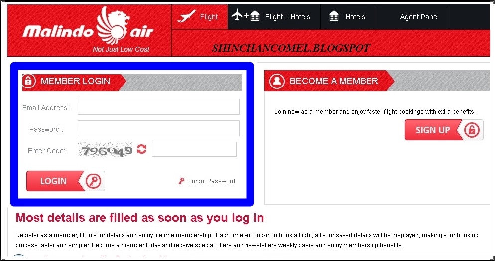 Cara check in malindo air
