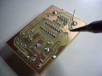 Soldering pcb