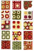 Patchwork crochê afegão