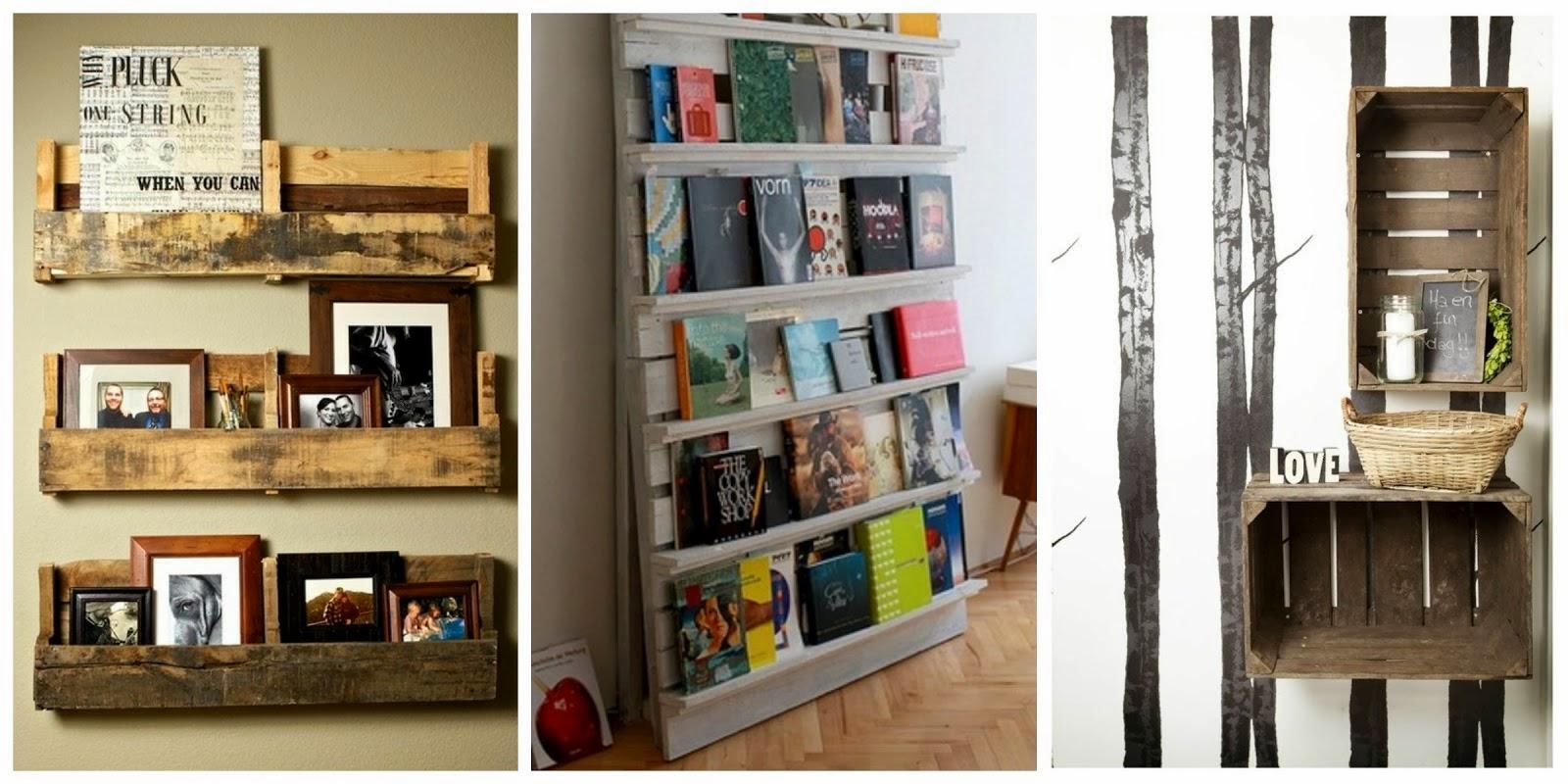 Déco fait main: récup de palettes, de cagettes, pour construire ...