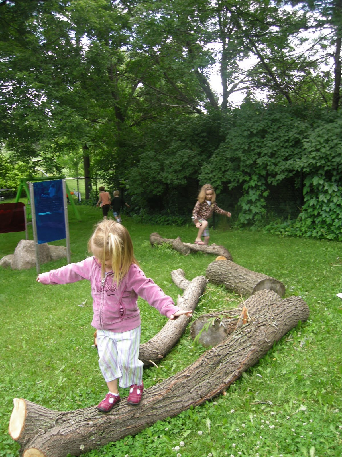The Children's House: Natural Playground Visitors at MCH