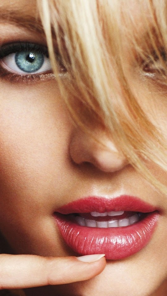 Candice Victoria Secret Lips Blonde Android Wallpaper