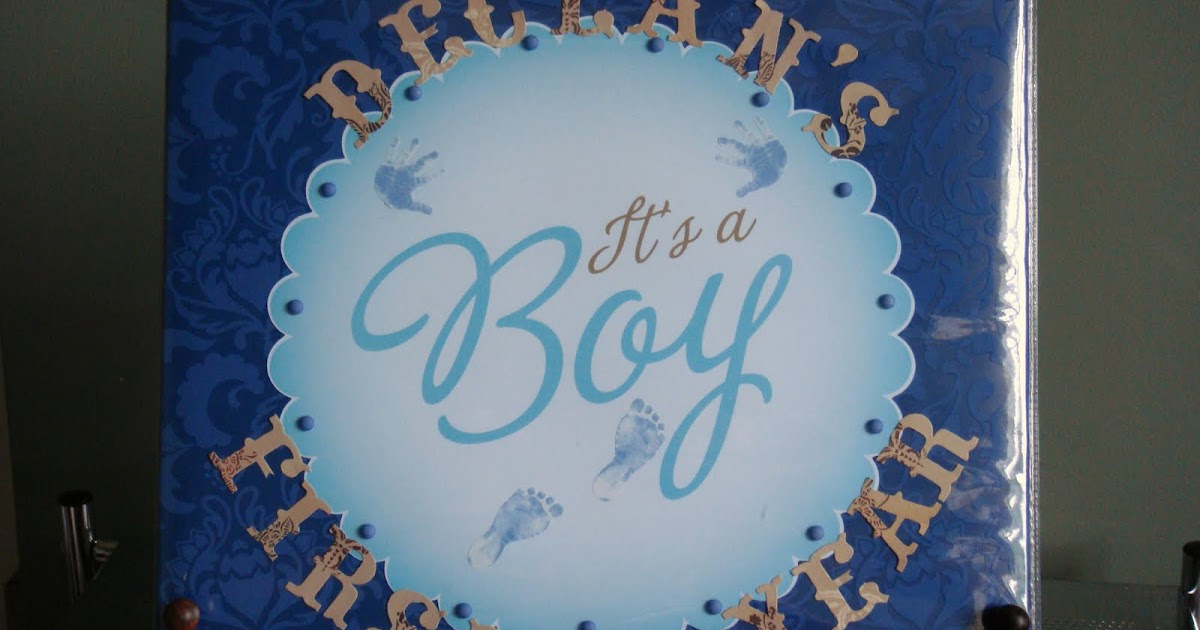 C'est LaVie Designs Unltd., LLC Instant Scrapbook Baby Boy Cover