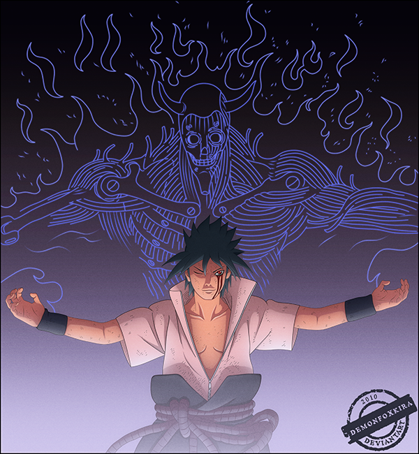 naruto fan art evil sasuke
