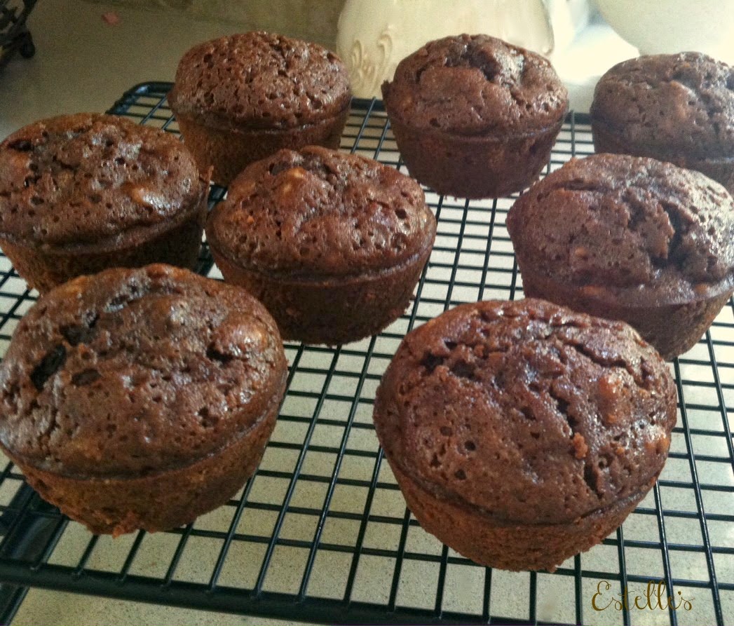 Estelle's FUDGE MUFFINS...MAKING SOMETHING MAGICAL