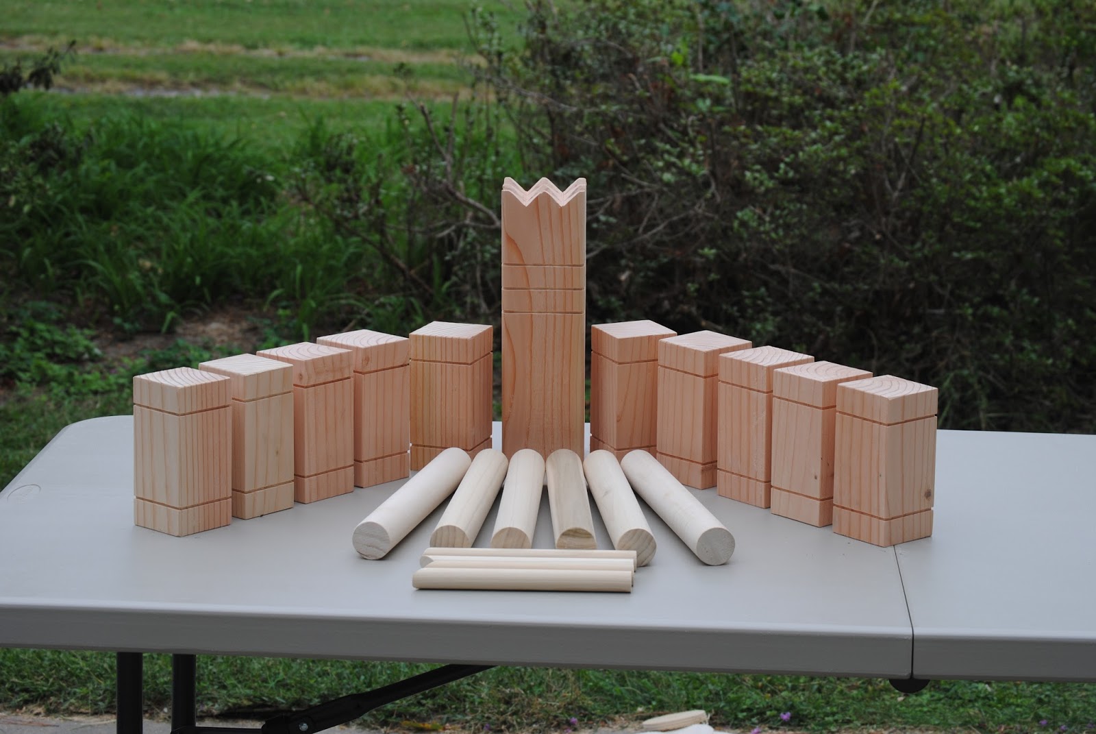 Backyard TailGator Kubb added to our product line of hand made outdoor