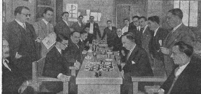 Dr. Rey contra Manuel Golmayo en el Campeonato de España de Ajedrez 1930