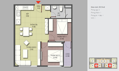 chung cư xuân phương oct2