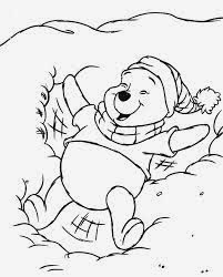 Winnie The Pooh Christmas Coloring Pages 10