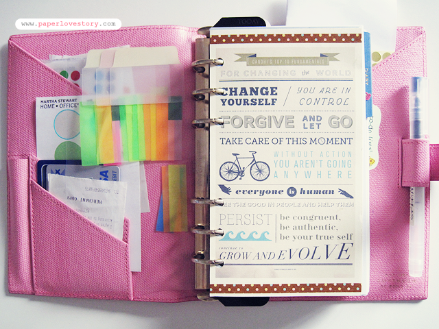 How to make planner gifts - Agenda 52 Paper Studio Inserts, Her Point of  View Monthly, Macaron 
