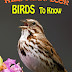 Birds to Know - Free Kindle Non-Fiction