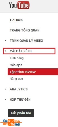 Cách chèn logo ( hoặc hình ) lên video Youtube