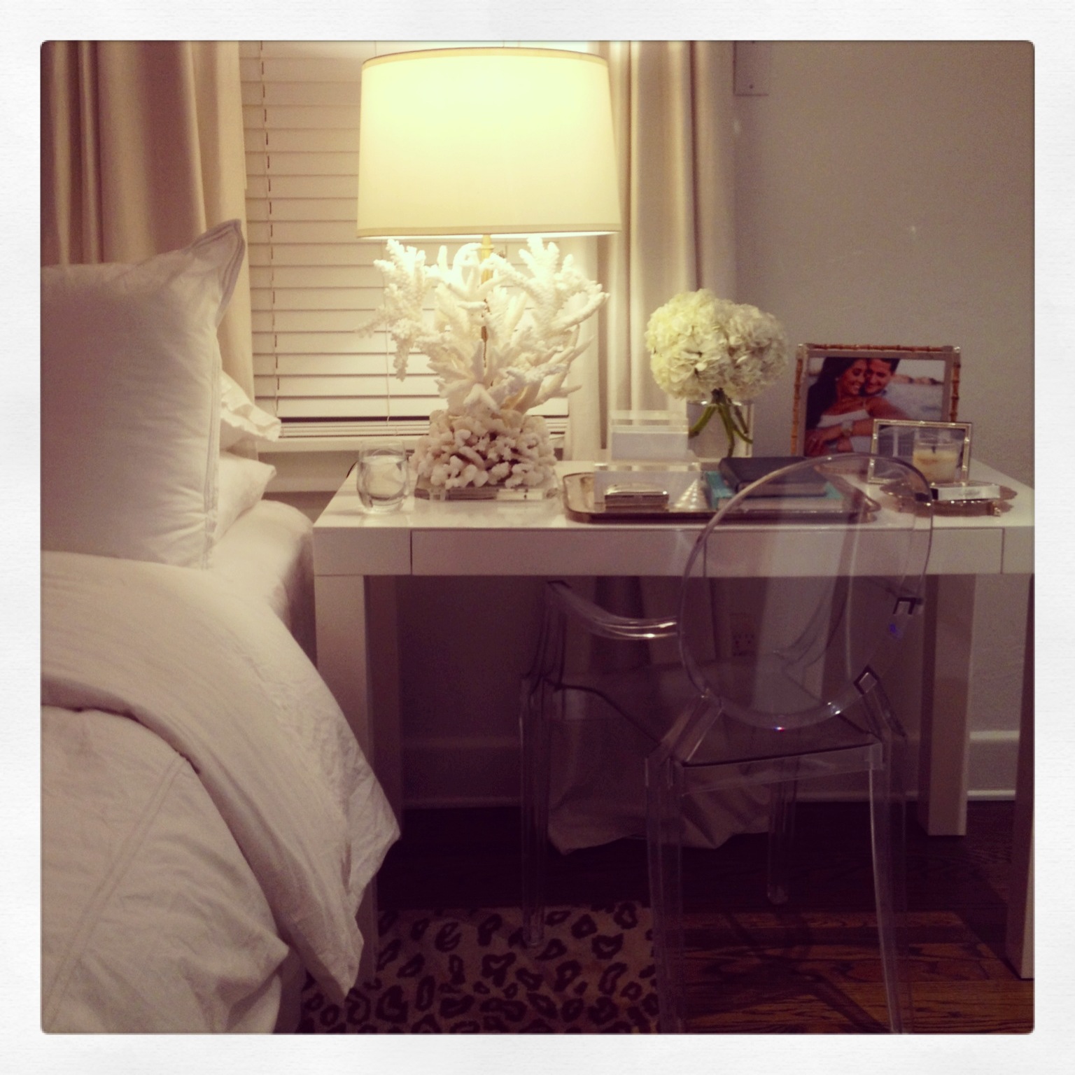 Luxe Report Luxe Report Marketplace White Parsons Desk