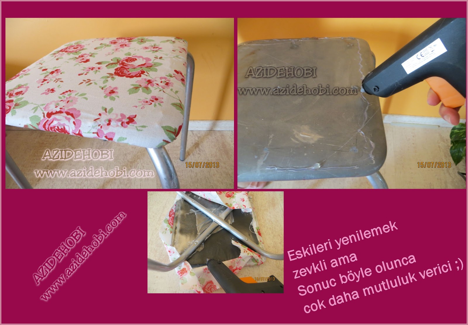 AZIDEHOBI Sandalye yenileme