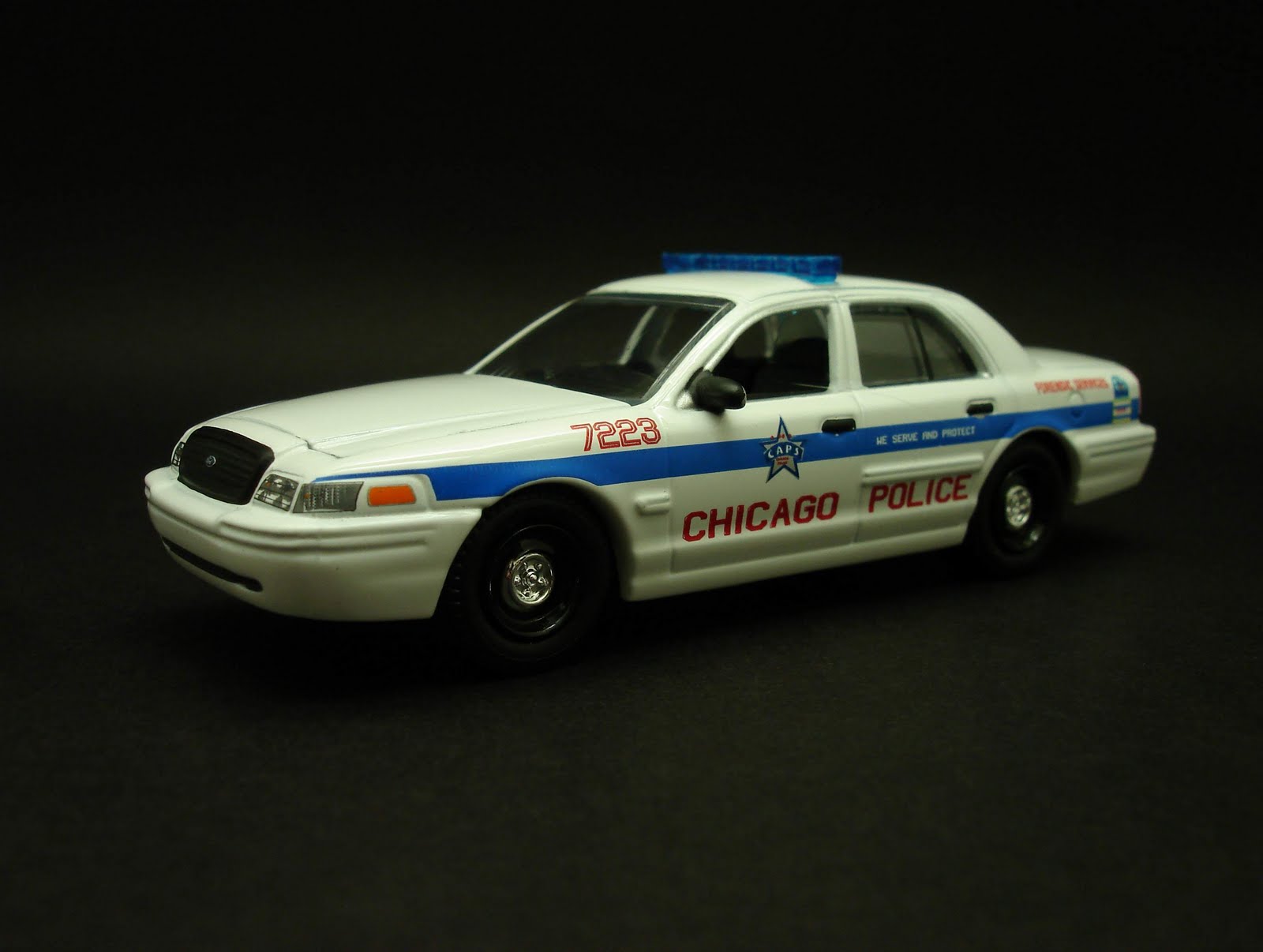 2008 Ford Crown Victoria Chicago, IL Police Forensic Services Car #7223.