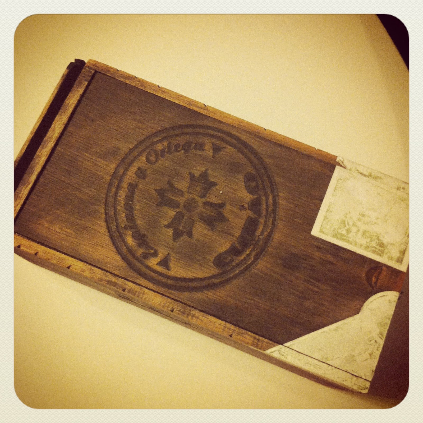 Katie Farrin Decor Idea Cigar Box