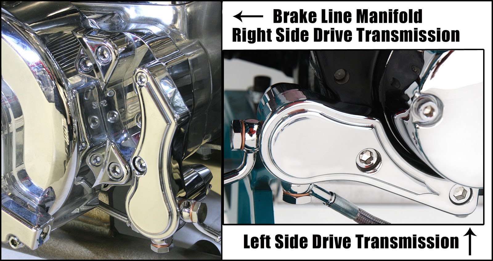 VTwin News Billet Brake Line Manifold