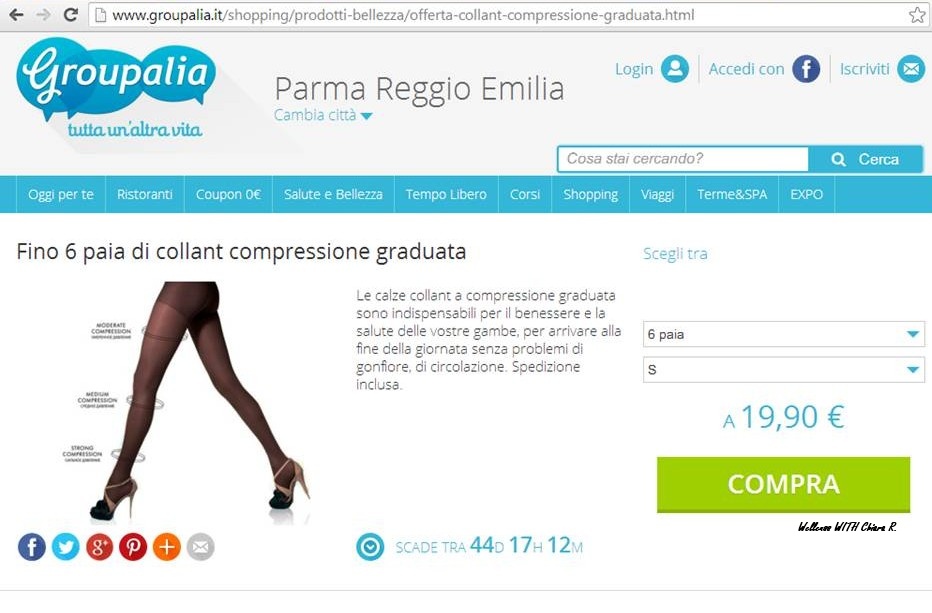 Groupalia coupon non utilizzato