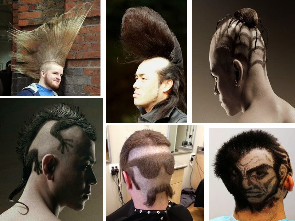 Those who dareThe most 10 Strange hairstyles for men