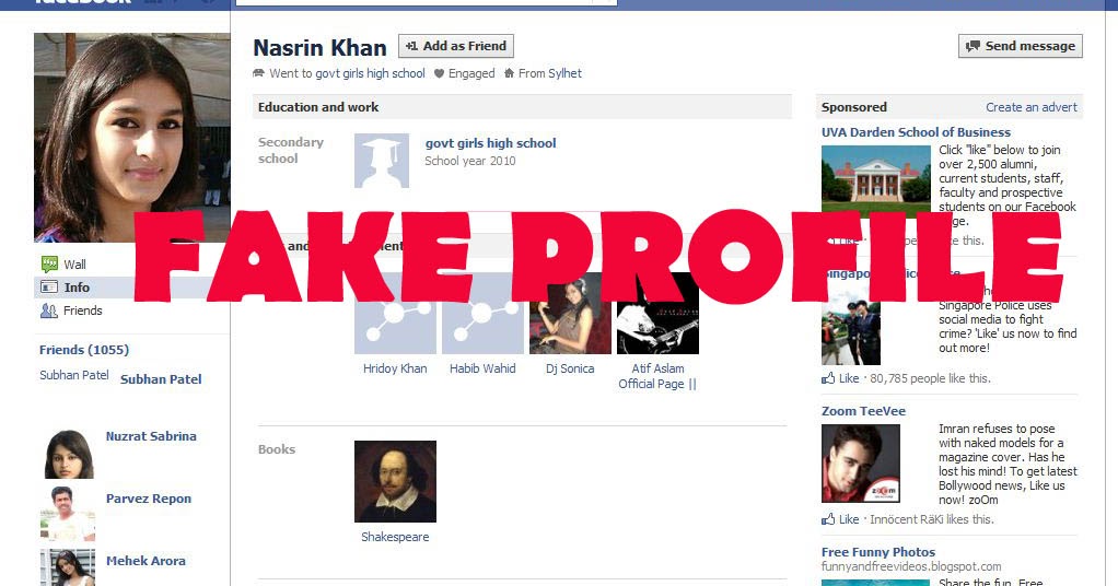 Fake Id On Facebook Is A Crime