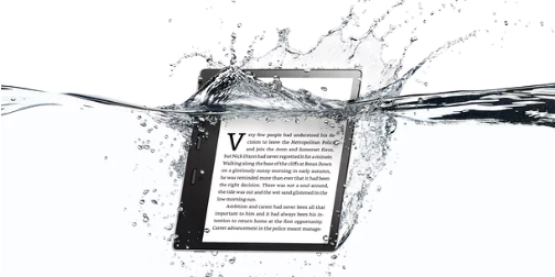 Kindle Oasis: Amazon finally launches a water resistant e-reader