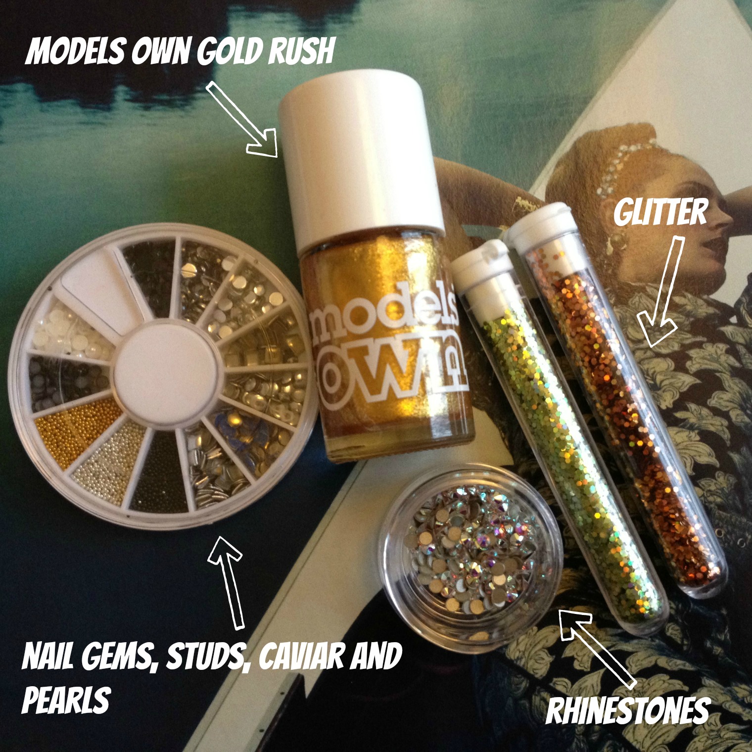 DIY baroque nail art! BURKATRON