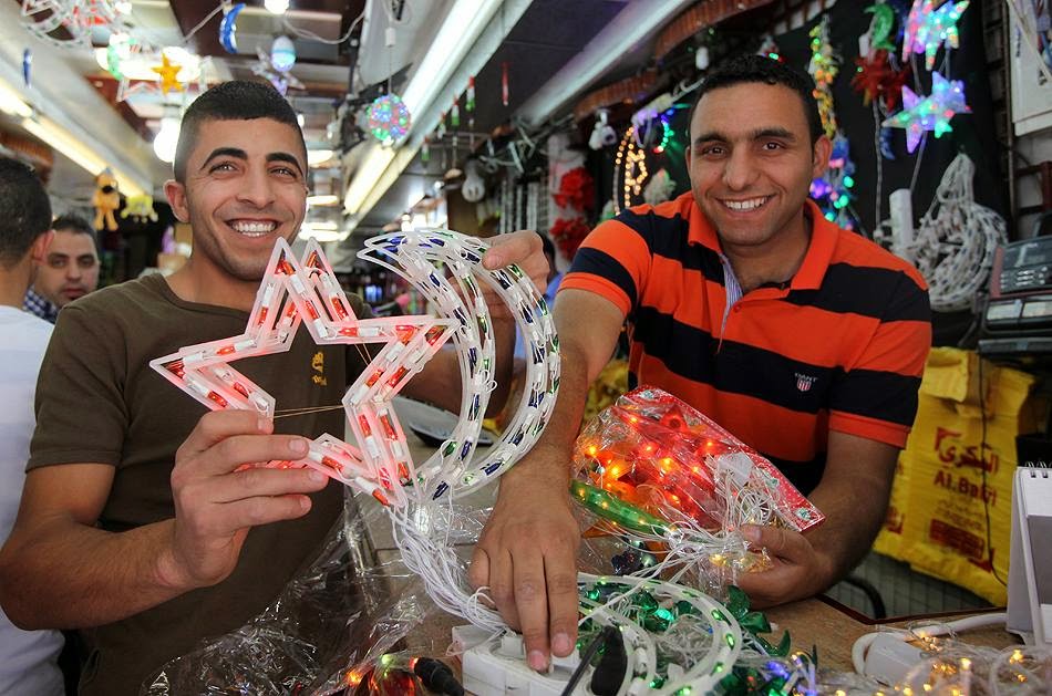 صور رمضان الكريم من شوارع رام الله واسواقه 2014 تغطية