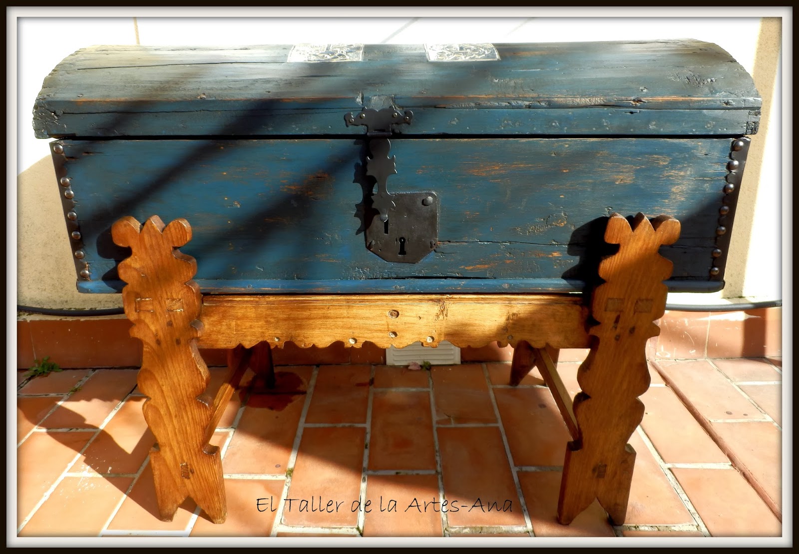 El Taller de la ArtesAna: Cofre Restaurado