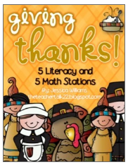 http://www.teacherspayteachers.com/Product/Thanksgiving-Stations-10-Literacy-and-Math-Stations-963532