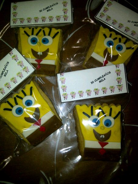 Galletas Bob Esponja