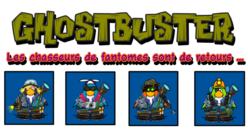 Club Penguin | Ghostbuster , le site de la série !