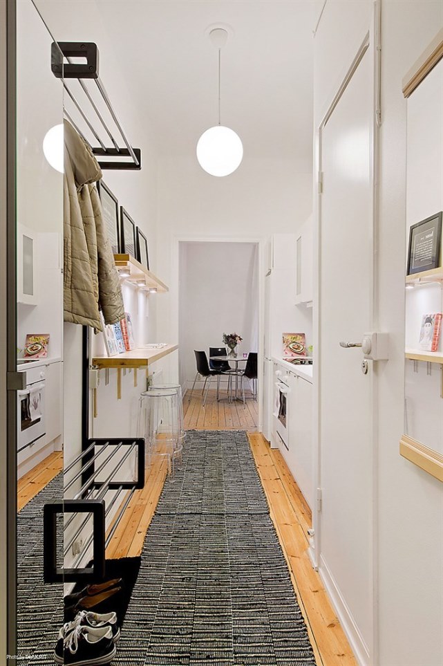 Pasillos y distribuidores, nuestros nuevos amigos! . La Garbatella