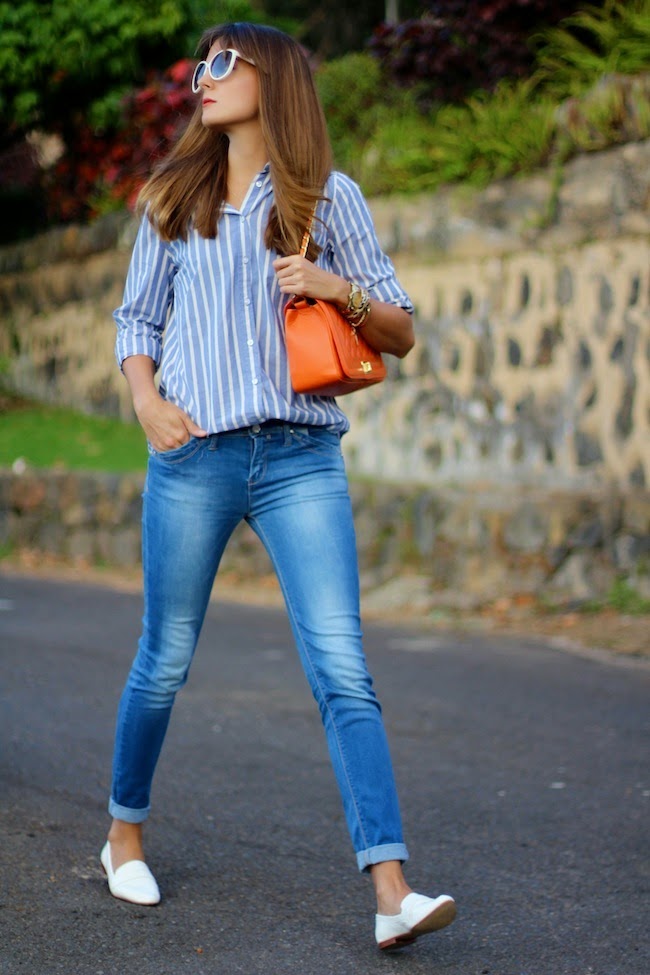 Marilyn's Closet FASHION BLOG Orange Bag