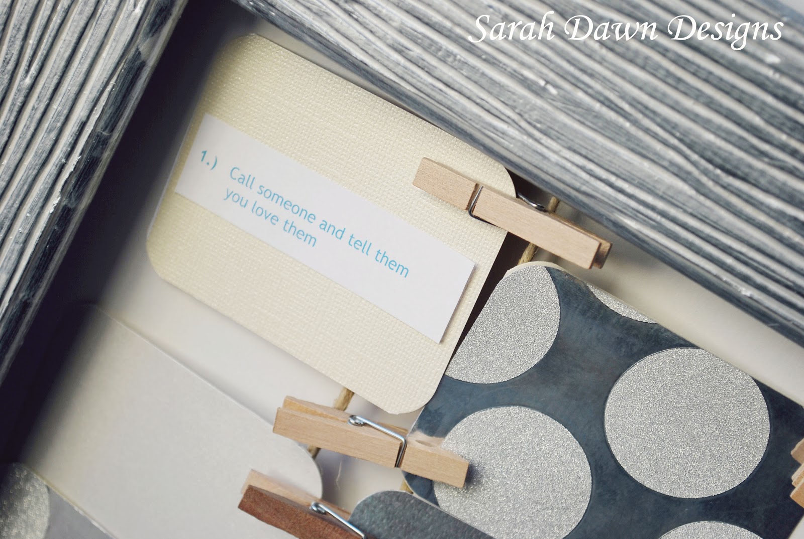 Sarah Dawn Designs Thanksgiving/Gratitude Advent Calendar