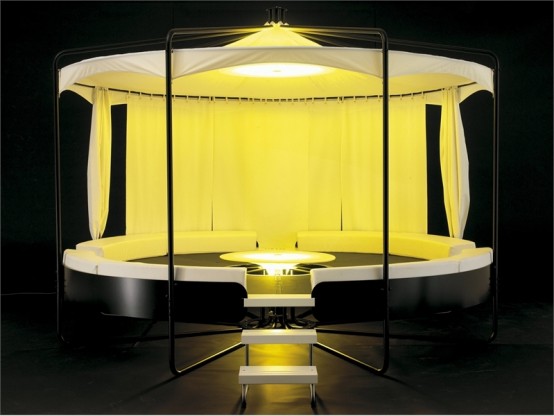 MUEBLE PARA PATIO ENCANTADOR E INUSUAL - Patios y Jardines
