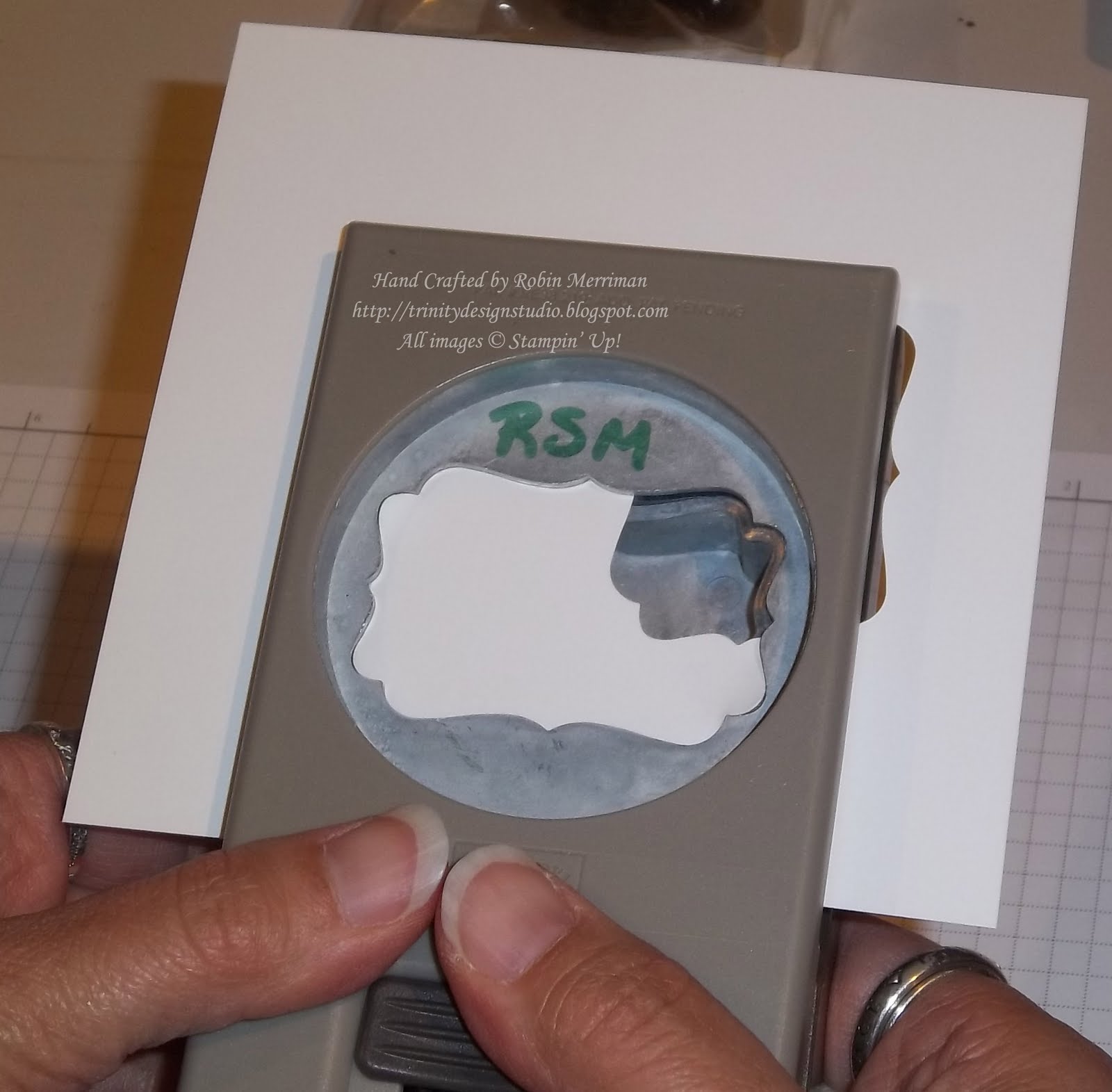 Trinity Designs Punch Frame Tutorial