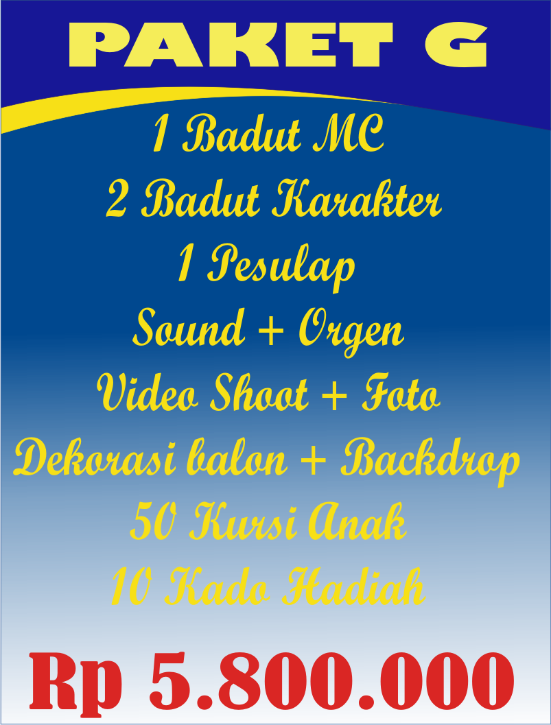 SEWA BADUT UTAN KAYU UTARA MATRAMAN JAKARTA TIMUR