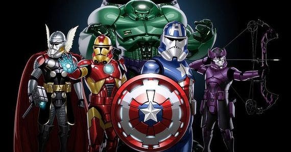 STAR WARS & MARVEL What If? Stormtrooper Mash Ups With AVENGERS, IRON