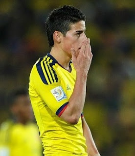 James Rodríguez no sería convocado por Colombia