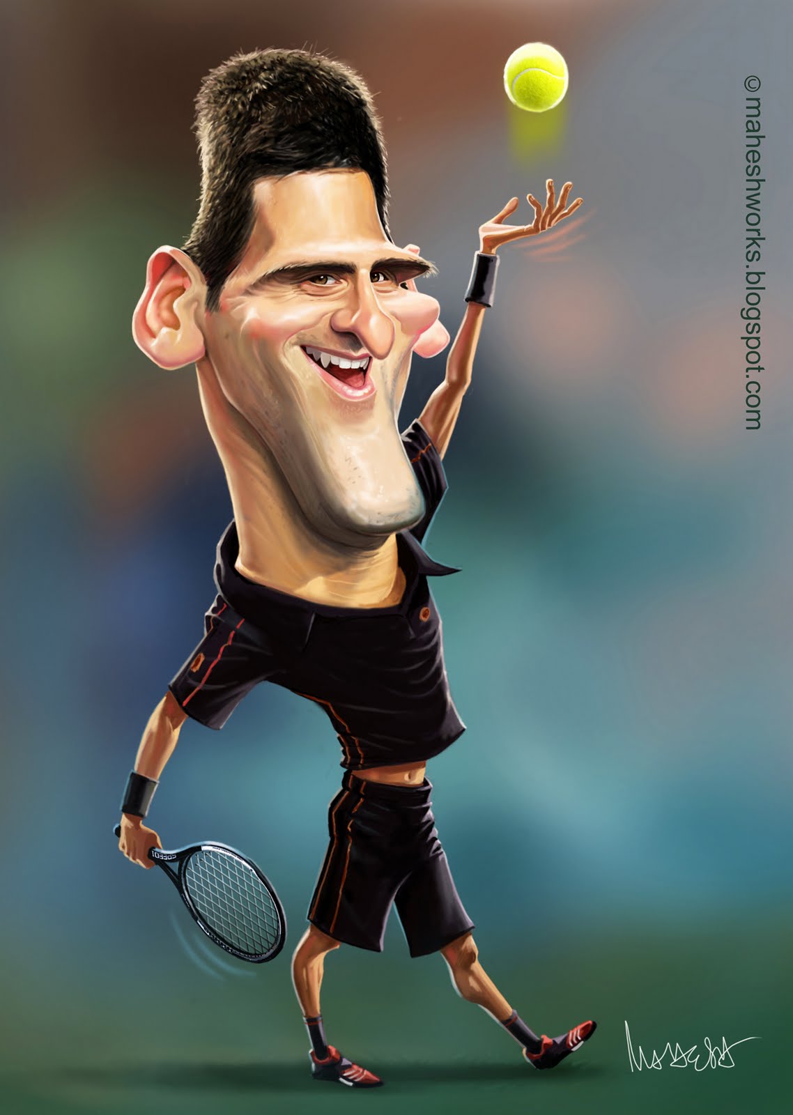 Mahesh Nambiar: Novak Djokovic